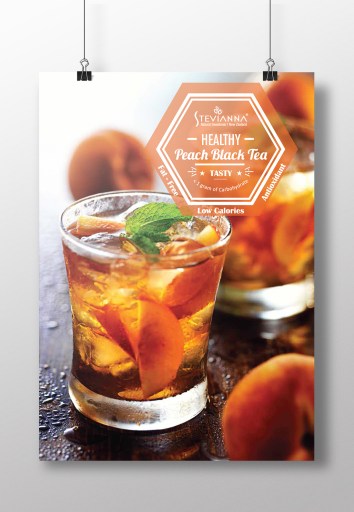 Stevianna Fruit Tea Poster